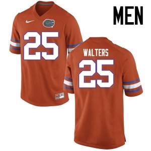 Men's Florida Gators #25 Brady Walters NCAA Nike Orange Authentic Stitched College Football Jersey XHR1362KJ